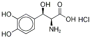 D,L-threo-Droxidopa-13C2,15N Hydrochloride Structure
