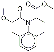 Metalaxyl-13C6,,结构式