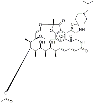 Rifabutin-d6 Struktur