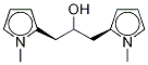 2,2'-(2-HydroxytriMethylene)bis[1-Methyl-dihydropyrrole]-d6 Structure