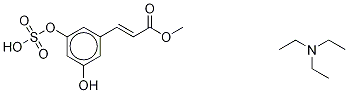 3,5-Dihydroxyphenylpropanoic Acid 3-Sulfate Disodium Trihydrate Structure