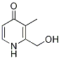 2-(Hydroxymethyl)-3-methyl-4(1H)-pyridinone Structure