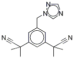 ANASTROZOLE-D12 Structure