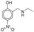 2-[(Ethylamino)methyl]-4-nitrophenol-D5 化学構造式