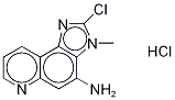 3-Methyl-2-chloro-4-amino-3H-imidazo[4,5-f]quinoline, Hydrochloride SaltDiscontinued Structure