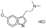 5-METHOXY-N,N-DIMETHYLTRYPTAMINE HYDROCHLORIDE Structure