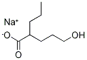 2-n-(Propyl-d7)-5-hydroxypentanoic Acid Sodium Salt Structure