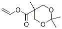 2,2,5-Trimethyl-1,3-dioxane-5-carboxylic Acid Vinyl Ester-d3 结构式