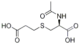 N-Acetyl-S-(2-carboxyethyl)-L-cysteine Bis(dicyclohexylamine) Salt Struktur