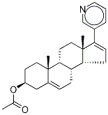 Abiraterone Acetate-d4,,结构式