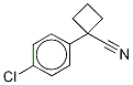 1-(4-Chlorophenyl)cyclobutane-d6 Carbonitrile Struktur