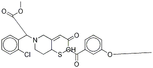 cis-Clopidogrel-MP Derivative
(Pair of Enantiomers) Struktur