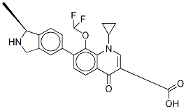 Garenoxacin-d4 结构式