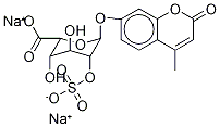  4-Methylumbelliferyl α-L-Idopyranosiduronic Acid 2-Sulfate Disodium Salt
