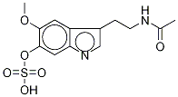 6-巯基褪黑激素-D4 结构式