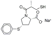Zofenoprilat Sodium Salt (90%) Structure