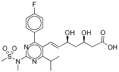 Rosuvastatin-3H Struktur