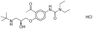 (R)-(+)-Celiprolol-d9 Hydrochloride Structure