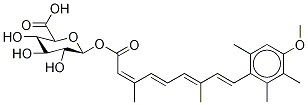 13-cis Acitretin-d3 O-β-D-Glucuronide Struktur