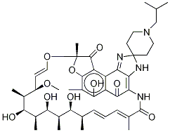 25-O-Deacetyl Rifabutin-d6 Structure