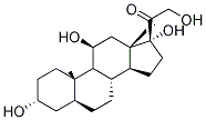 Allo-3α-tetrahydro Cortisol-d6 (Major) 化学構造式