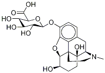 6β-Hydroxy OxyMorphone-d4 β-D-Glucuronide Struktur