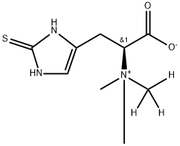 L-(+)-エルゴチオネイン-D3 化学構造式