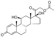 Prednisolone-d8 Acetate 结构式