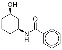 rac-cis-[3-Hydroxycyclohexyl]benzaMide 结构式