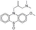 rac MethotriMeprazine-d6 Sulfoxide,,结构式