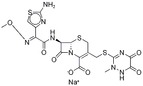 (E)-Ceftriaxone SodiuM Struktur