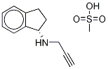 メシル酸(S)-ラサギリン-13C3 化学構造式