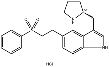 N-DeMethyl Eletriptan Hydrochloride Structure