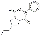 (2S)-4-Propyl-3-pyrroline-1,2-dicarboxylic Acid 1-Benzyl 2-Methyl Ester Structure