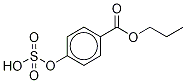 Propyl Paraben Sulfate-d7 Struktur