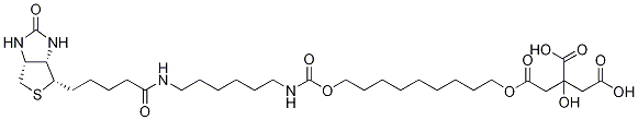 1-[[[(N-Biotinylaminohexyl)carbamoyl]oxy]nonyl] Citrate