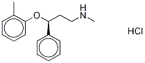 ATOMOXETINE-D3, HYDROCHLORIDE 化学構造式