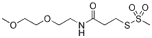 METHOXYPOLY(ETHYLENEGLYCOL)-5000-AMIDOPROPIONYL-METHANETHIOSULFONATE Structure