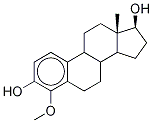 4-Methoxy-17b-estradiol-16,16,17-d3 化学構造式