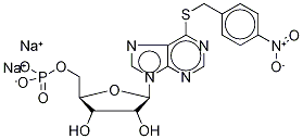 6-[(4-Nitrobenzyl)thio]-9--D-ribofuranosylpurine-5’-monophosphate, Disodium Salt