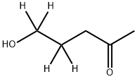 3-Acetopropanol-d4 结构式