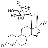 Gestodene β-D-Glucuronide Struktur