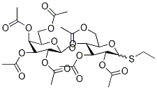 Ethyl 2,3,6,2',3',4',6'-Hepta-O-acetyl-α,β-D-thiolactopyranoside