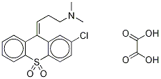 Chlorprothixene Sulfone Oxalate Struktur