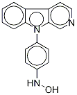 9-(4’-Hydroxyaminophenyl)-9H-pyrido[3,4-b]indole-d4 Struktur