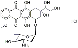 Epirubicinol Hydrochloride
(Mixture of Diastereomers) Structure