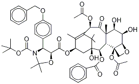  N-Desbenzoyl-N-tert-butoxycarbonyl-N,O-isopropylidene-3'-p-O-benzyl-6α-hydroxy Paclitaxel