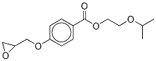 2-Isopropoxyethyl 4-(2,3-Epoxypropoxy)benzoate|