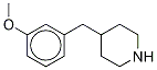 4-(3-Methoxybenzyl)piperidine-d4,,结构式