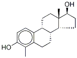 4-Methyl Estradiol-d3 Struktur